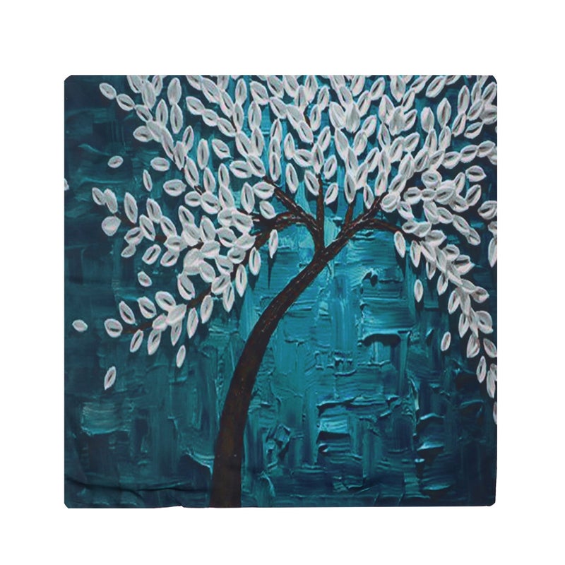 📱 غطاء وسادة مربع 45x45 سم جانب واحد لغرفة النوم والصالة - Image 2