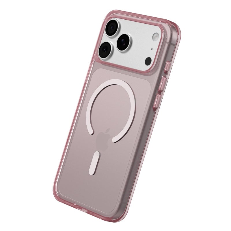 RhinoShield Clear Case Compatible with MagSafe for iPhone 17 Pro Max Transparent Protective Phone Case Superior Magnetic Force Exceeds Military Drop Standards Scratch Resistant Gleam Ros - Image 2