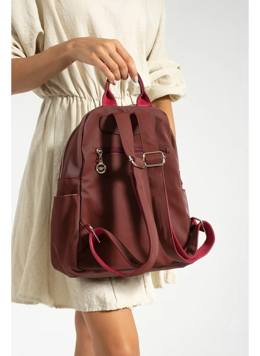 Çanta Trend Bag Trend Women Mega Satin Leather Backpack