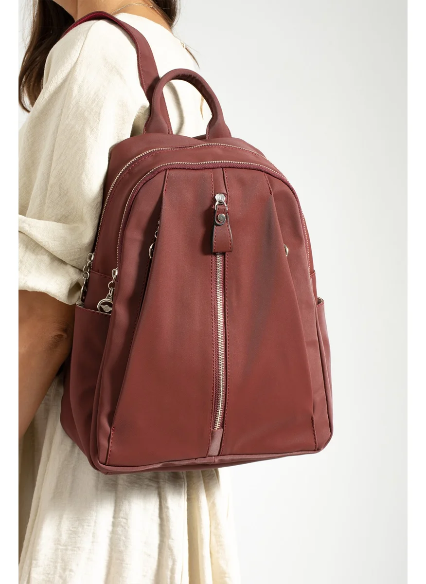 Çanta Trend Bag Trend Women Mega Satin Leather Backpack