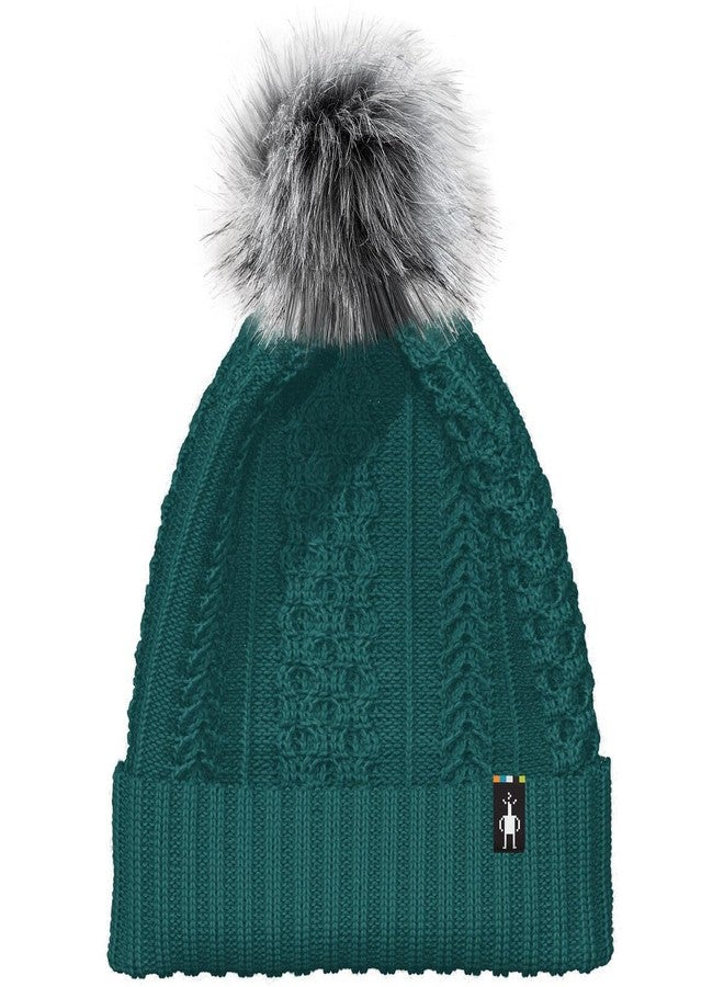 SmartWool Unisex Lodge Girl Beanie Emerald Green One Size