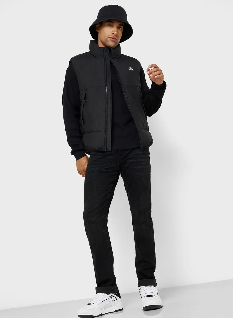 Calvin Klein Jeans Logo Padded Jacket