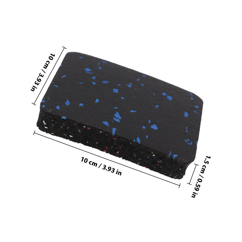 4pcs Treadmill Mat Pads Anti Pads Sound Proof Mat Absorbing Mat Rubber Cushion Gym Floor For Exercise Equipment For Home Gym Room - Image 2