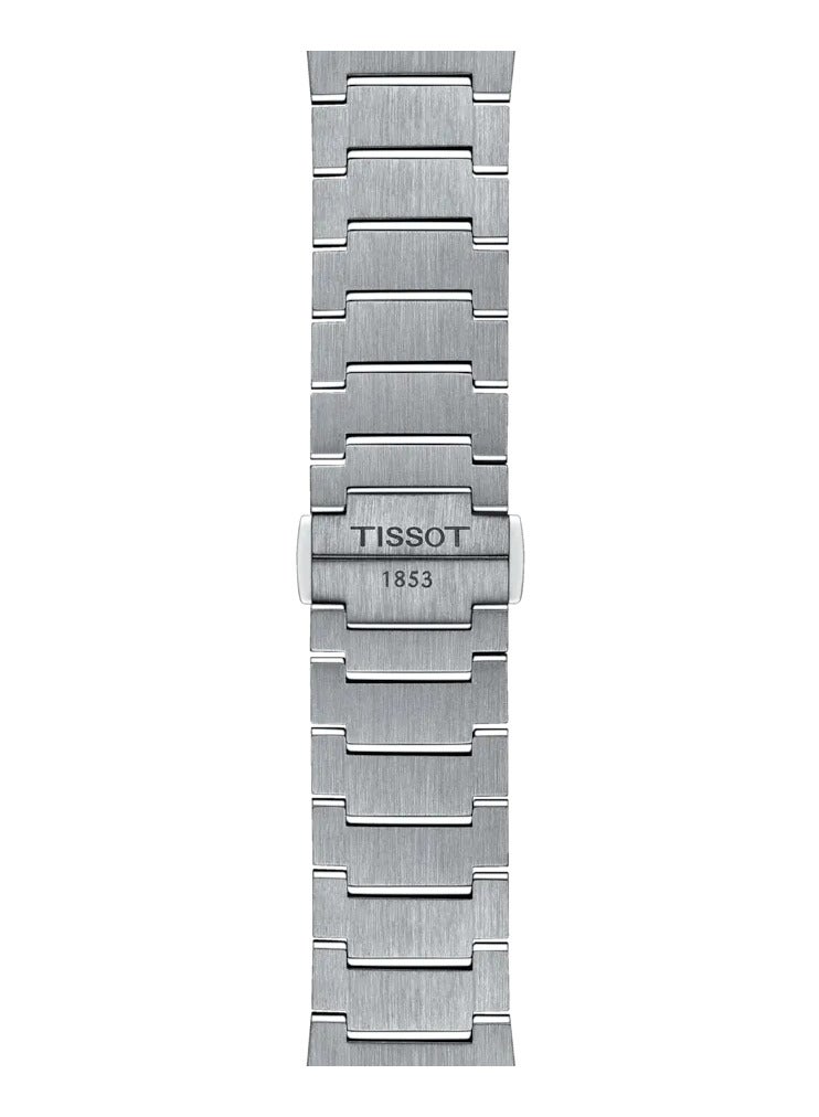 TISSOT ساعة تيسوت PRX بقرص أزرق من الفولاذ المقاوم للصدأ 40 مم للرجال - T137.410.11.041.00 - Image 4