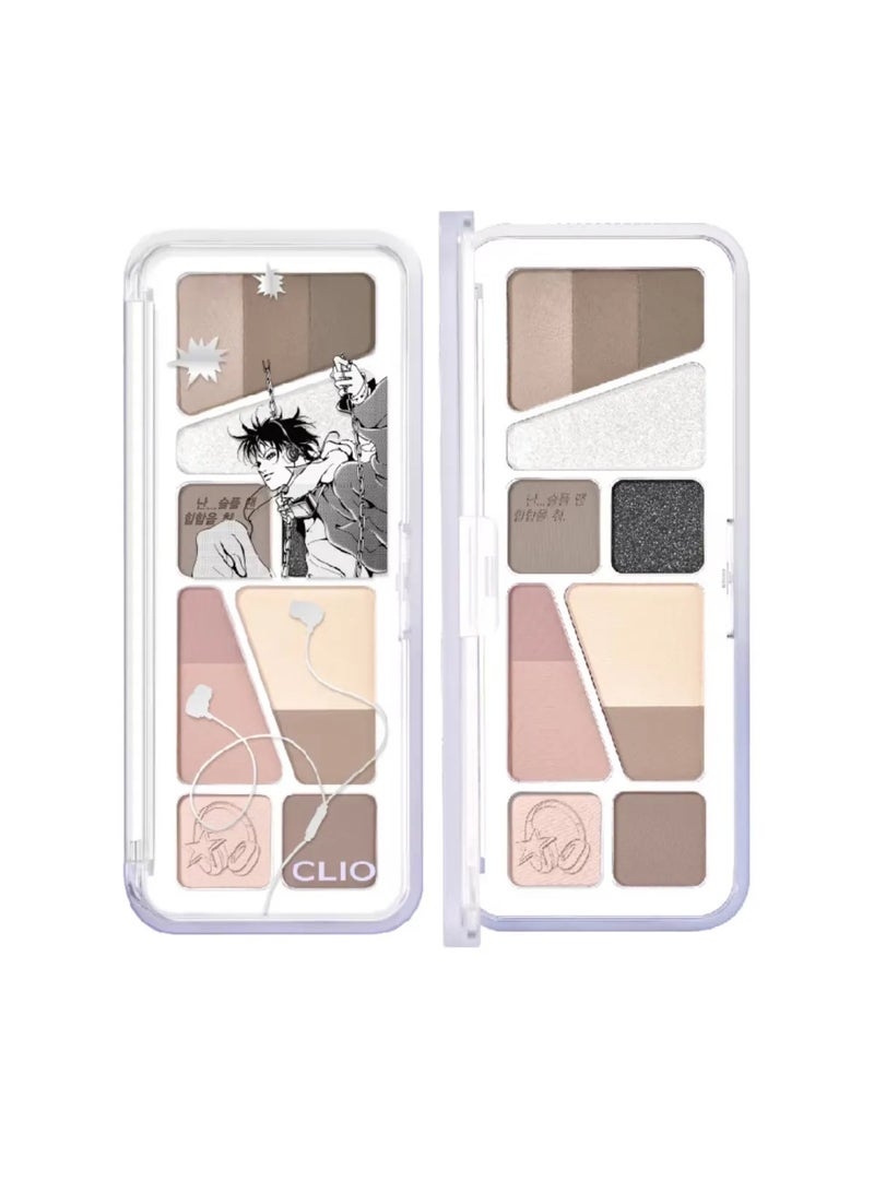 CLIO Pro Eye Palette Air Unplugged Boy Edition  (13 Dancing Smoky) - Image 2