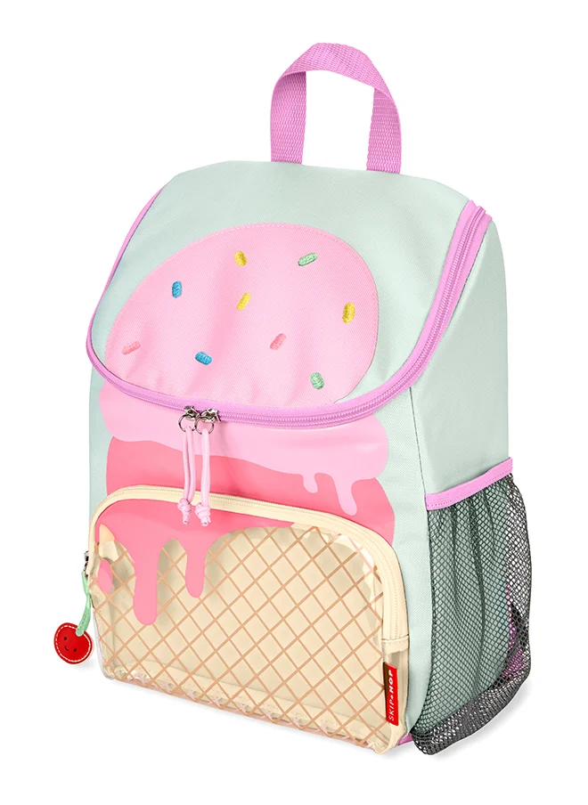 سكيب هوب Spark Style Big Backpack - Ice Cream - Spacious Kids Backpack with Personality