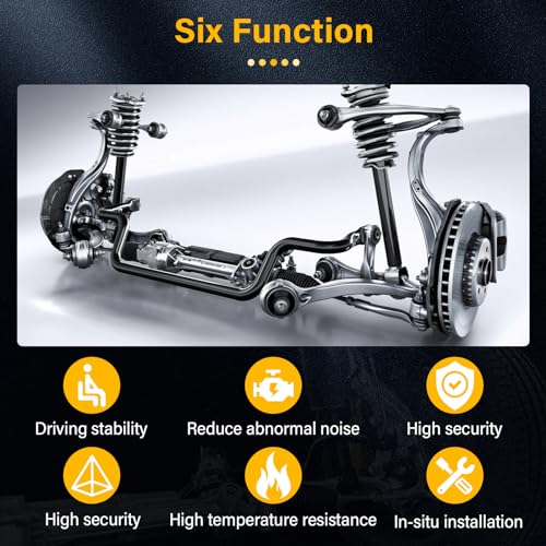 ASAPE 2PCS Front Control Arm and Ball Joint Suspension Kit Fit for 2006-2012 for Ford Fusion 2006 for Lincoln Zephyr 2003-2008 for Mazda 6 2006-2011 for Mercury Milan 2007-2012 for Lincoln MKZ - Image 2