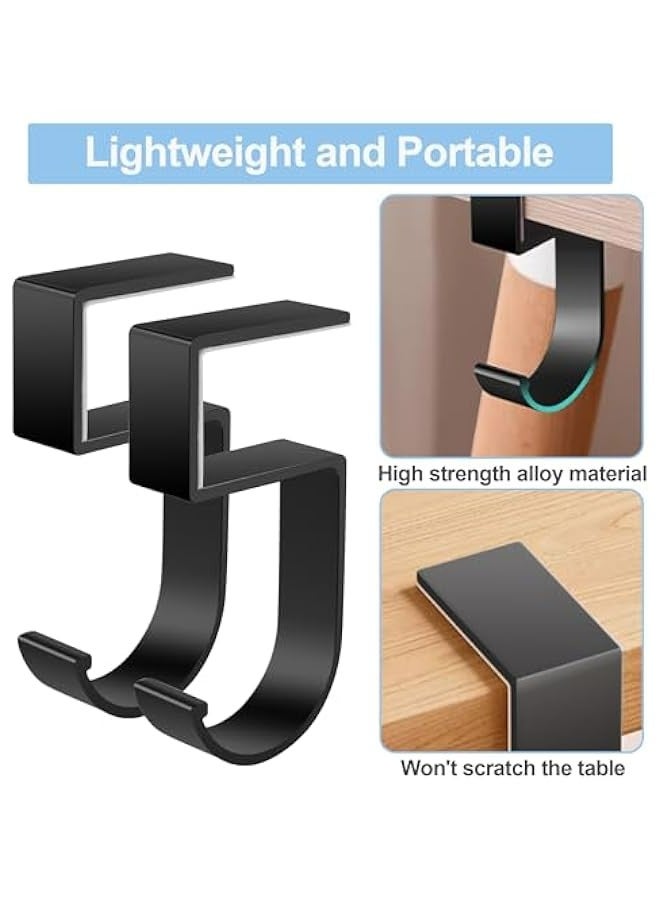 Generic Durable Table Purse Hook - Sturdy Bag Hanger Made of Tough Alloy, Holds Bags, Umbrellas, Keys, Cups, and Headphones - Image 2