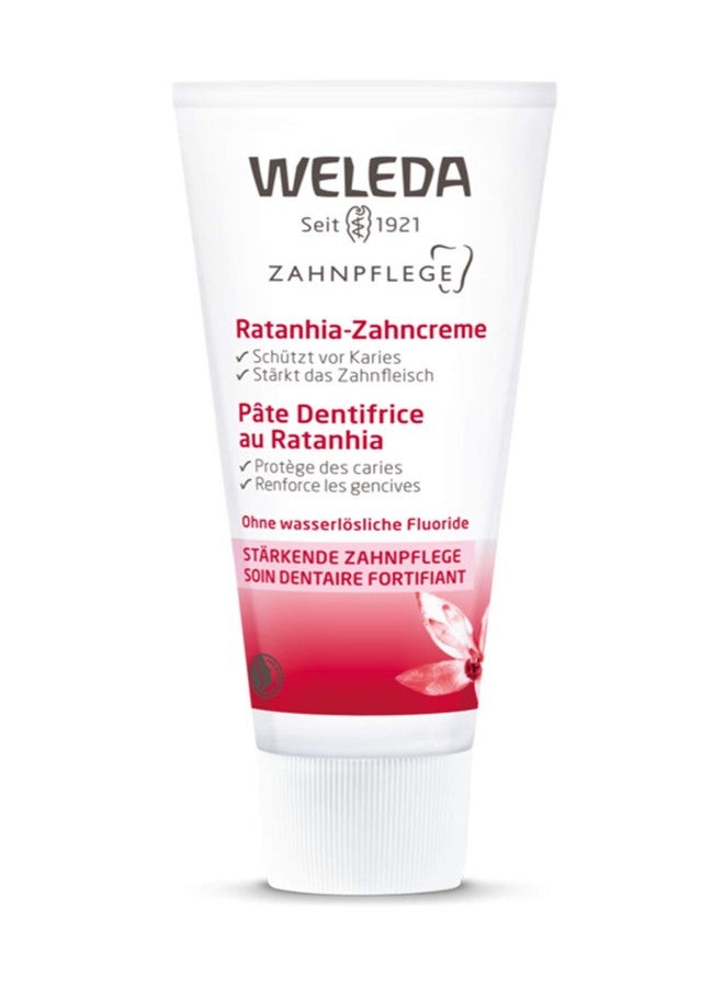 Weleda Weleda ratahnia toothpaste, 2.5-ounce (pack of 2) - Image 1