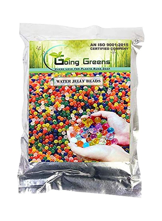 Going Greens Marble Chips Pebbles Stone for Garden & Indoor Outdoor Decoration- 900 Gm (White) & Going Greens Water Jelly Beads - 20 Gm (Purple) - Image 3