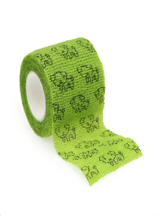 KEQCQE Self Adhesive Bandage Wrap Animal Cohesive Bandage Self Adherent Wrap First Aid Tape for Dogs Cats Horses Birds & Wrist Healing Ankle Sprain (2 Inch G Set 6 Rolls) - Image 5