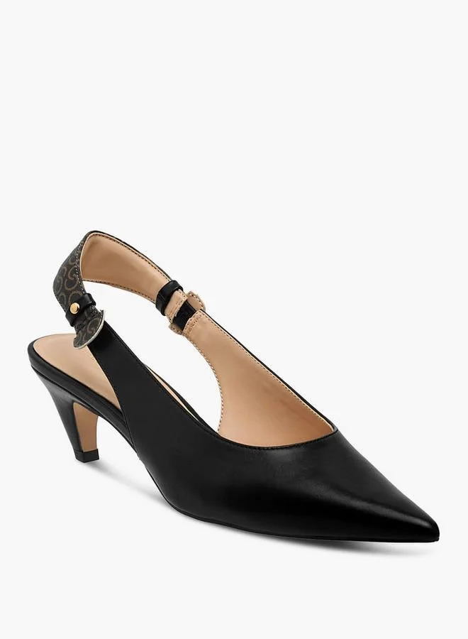 سيليست Women Kitten Heel Slingback Shoes