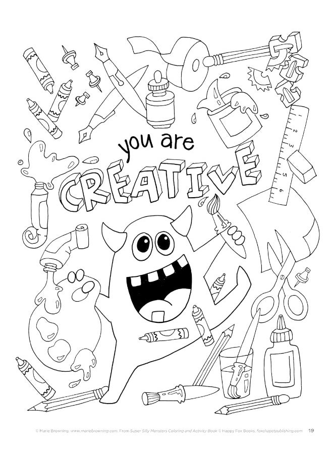 null - Super Silly Monsters Coloring and Activity Book: Coloring Pages, Word Search Puzzles, Seek and Finds, and Mazes - Image 1