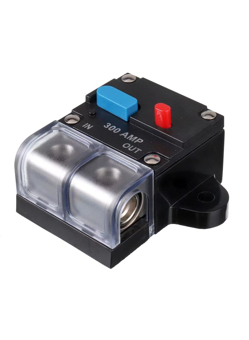 Zikra 300A Circuit Breaker - Resettable, Self Recovery, DC Smart Circuit Breaker With Manual Reset Button for Car Audio and Amps - Image 1