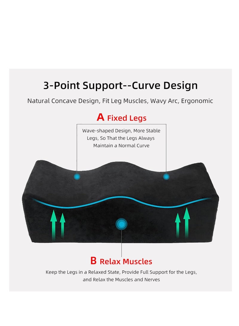 Portable BBL Pillow, Brazilian Butt Pillows for Sitting After Surgery with Drawstring Bag,Seat Pillows,Sit Better After Your Brazilian Butt Lift,Buttocks Support Cushions, Seat Cushion Pillow, Hip Raise Pillow, Leg Support for Car Office Computer Chair  - Image 4