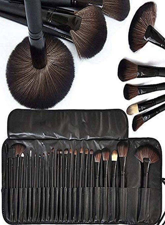 Mishrit مجموعة فرش مكياج ميشريت فرش مكياج للنساء والفتيات، كحل، ظلال عيون، حواجب، أساس، بودرة، كريم سائل للخلط. (متعدد الألوان، عبوة من 1) - Image 5