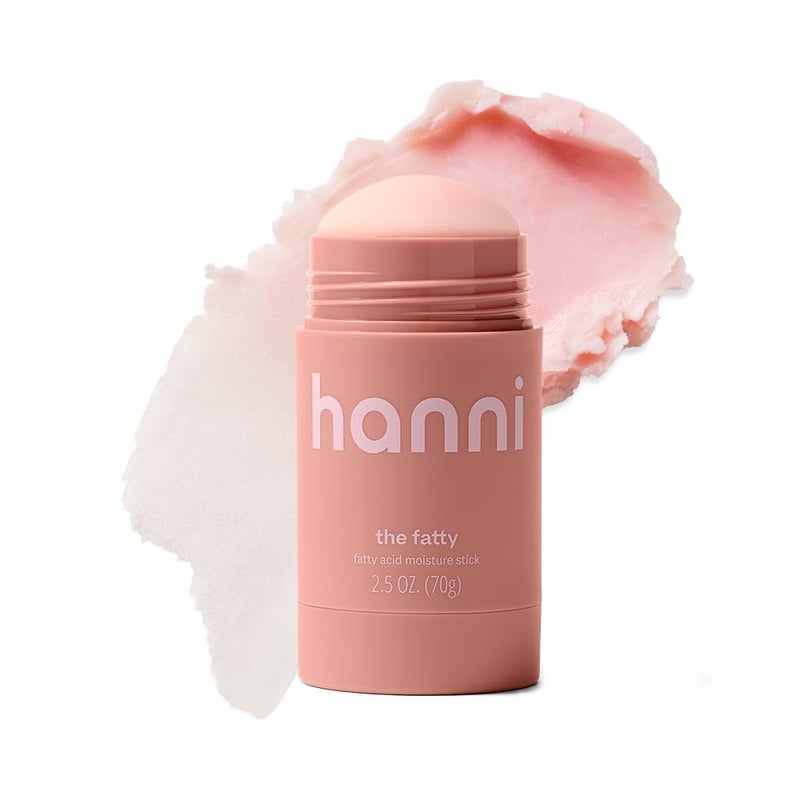 HANNI Fatty Body Moisturizer Stick with Fatty Acids, Travel Size Friendly Solid Lotion for Plumping and Hydration, Fragrance-Free and Safe for Sensitive Skin, 2.5 oz - Image 1