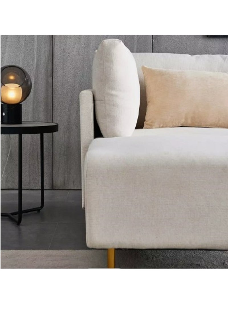 Ripple FURNITURE U Shape Luxury Sofa Set Modern Design Furniture Sectional Couch Living Room Sofa 6 Seaters Beige 360X75X70  - Image 2