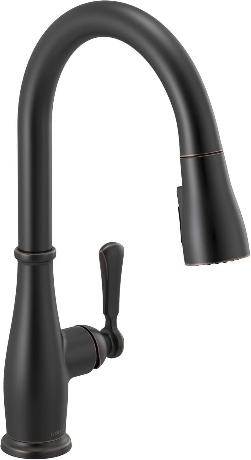 Peerless P7965LFOB Elmhurst SingleHandle Kitchen Faucet PullDown Oil Rubbed Bronze - Image 1