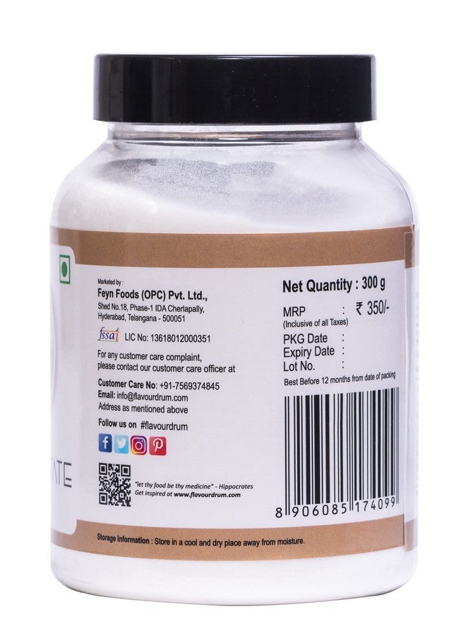 Flavour Drum Calcium Lactate Powder, 300 G | Preservative | Thickener | Improver | - Image 3
