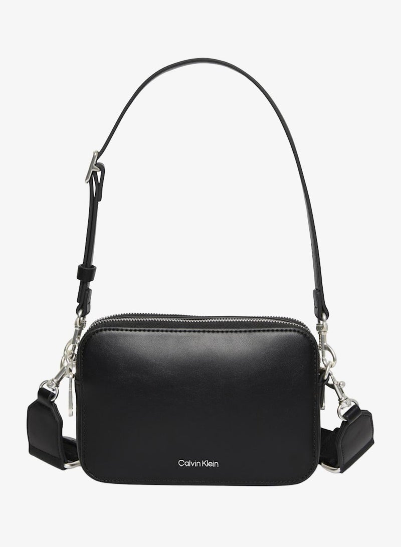 CALVIN KLEIN Webbing Double Strap Camera Bag - Image 1