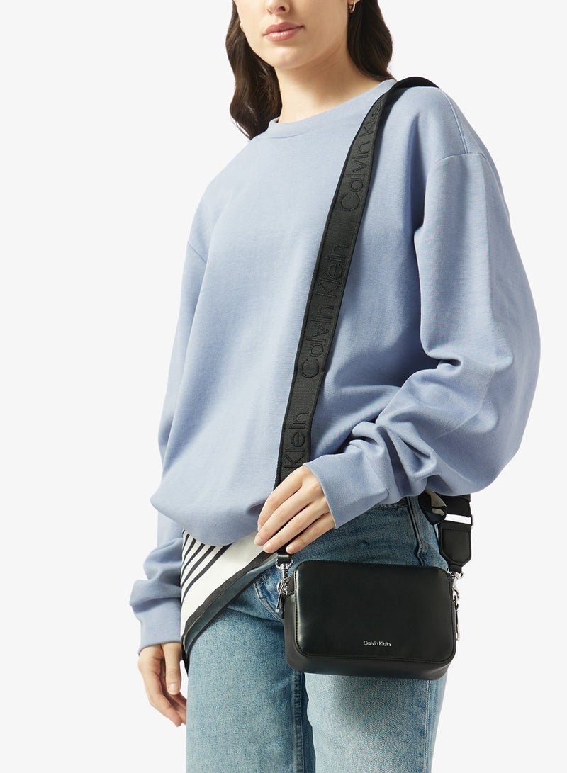 CALVIN KLEIN Webbing Double Strap Camera Bag - Image 2