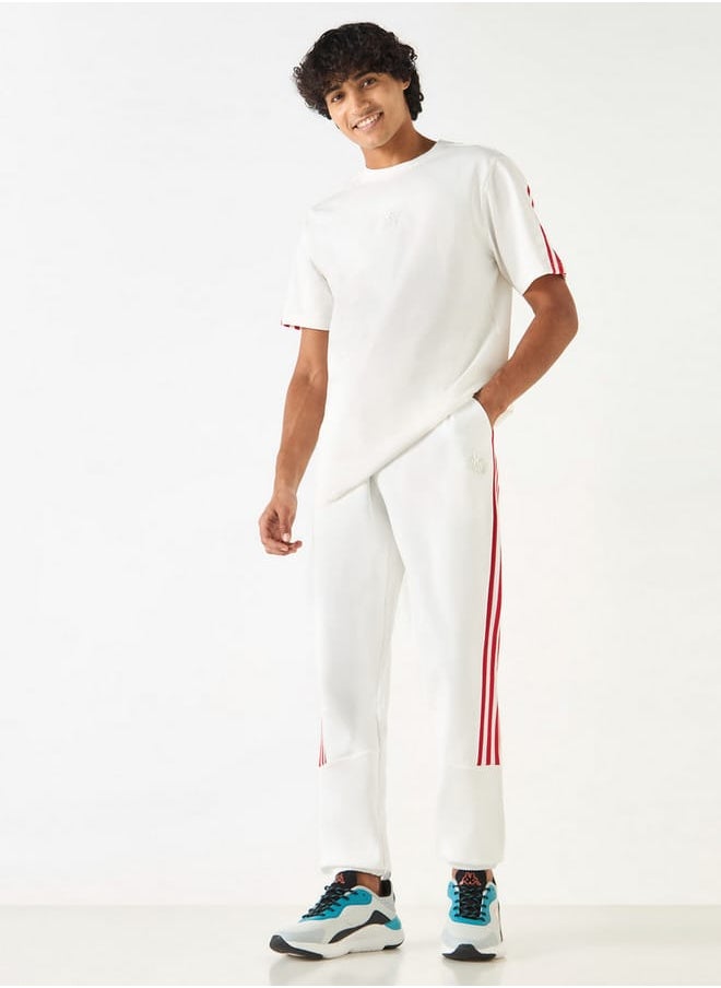 Kappa - Kappa Striped Track Pants with Drawstring Closure and Pockets - Image 1