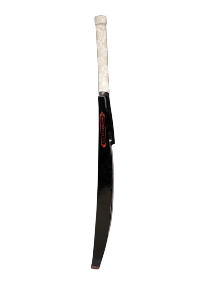 SAG Monsoon Special Kashmir Willow Hard Tennis Cricket Bat | Waterproof | Singapore Cane Handle | Crafted from Kashmir Willow | Full Size Lightweight | Power Hitting (35 inch) - Image 3
