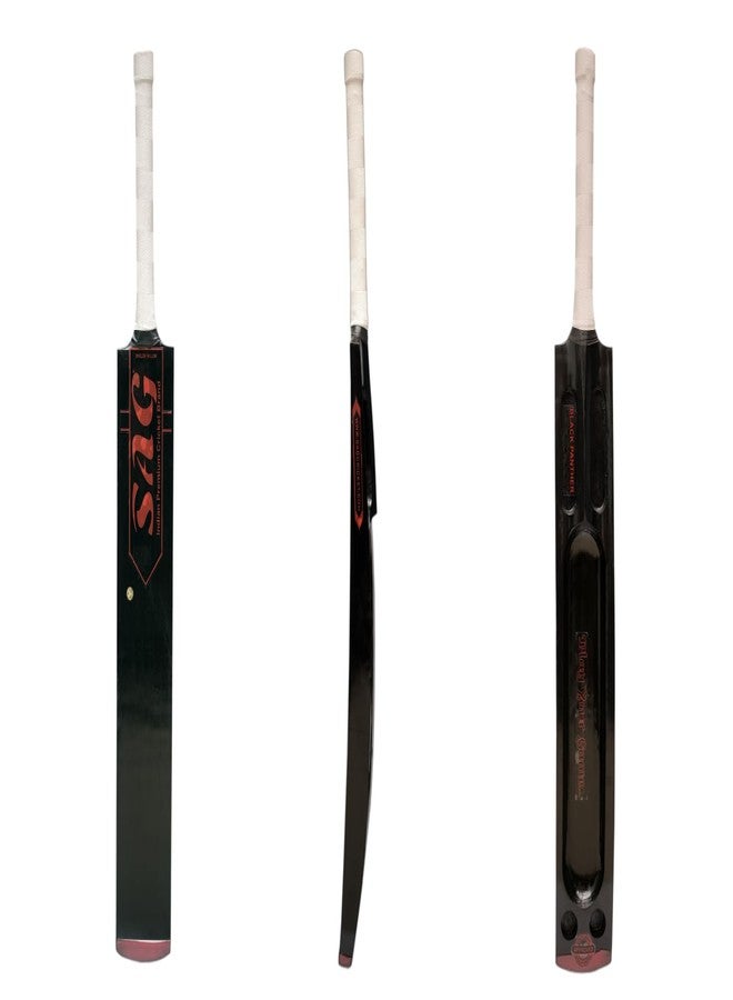 SAG Monsoon Special Kashmir Willow Hard Tennis Cricket Bat | Waterproof | Singapore Cane Handle | Crafted from Kashmir Willow | Full Size Lightweight | Power Hitting (35 inch) - Image 5