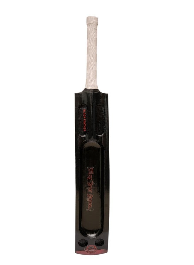 SAG Monsoon Special Kashmir Willow Hard Tennis Cricket Bat | Waterproof | Singapore Cane Handle | Crafted from Kashmir Willow | Full Size Lightweight | Power Hitting (35 inch) - Image 4