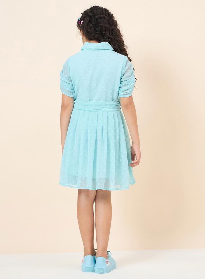 ستايلو بج فستان ستايلو باغ دوبي بحزام ربط - Image 4