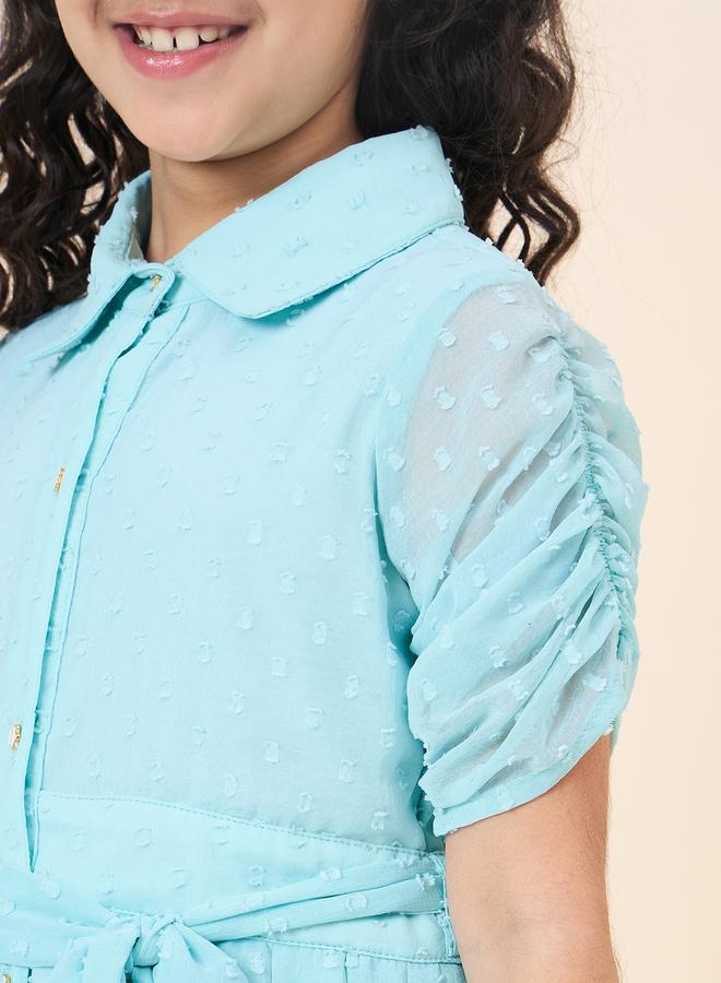 ستايلو بج فستان ستايلو باغ دوبي بحزام ربط - Image 5