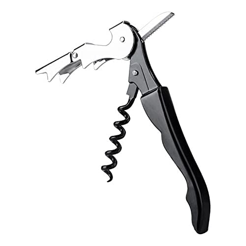 abrazo Wine Corkscrew Knife Bottle Opener with Foil Cutter (Set of 4 Pieces) - Image 2