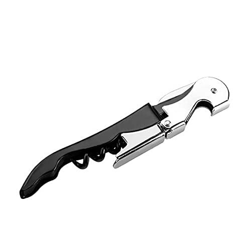 abrazo Wine Corkscrew Knife Bottle Opener with Foil Cutter (Set of 4 Pieces) - Image 3