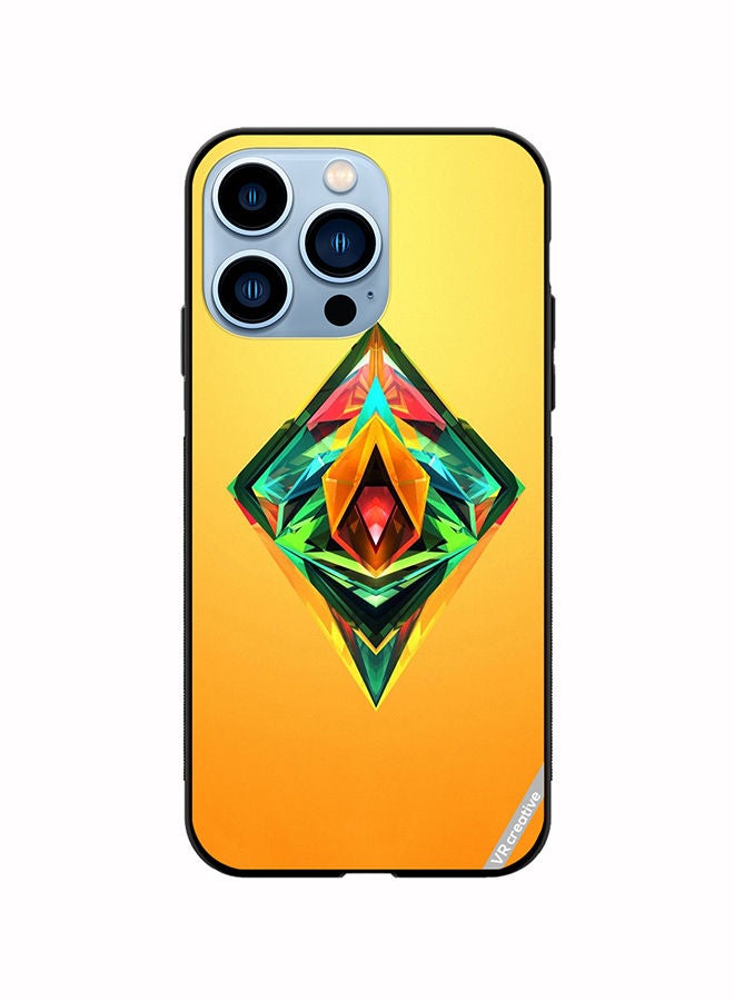 VR CREATIVE Protective Case Cover For Apple iPhone 13 Pro Etherium Design Multicolour - Image 1