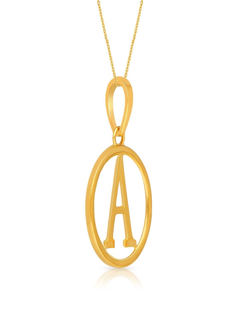 Malabar Gold and Diamonds 22k 916 Purity Gold Pendant for Women DZPN175AY  - Image 2