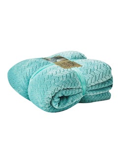 Y&D Double-Layer Thick Warm Sleeping Blanket Cotton Blue 100x120centimeter 