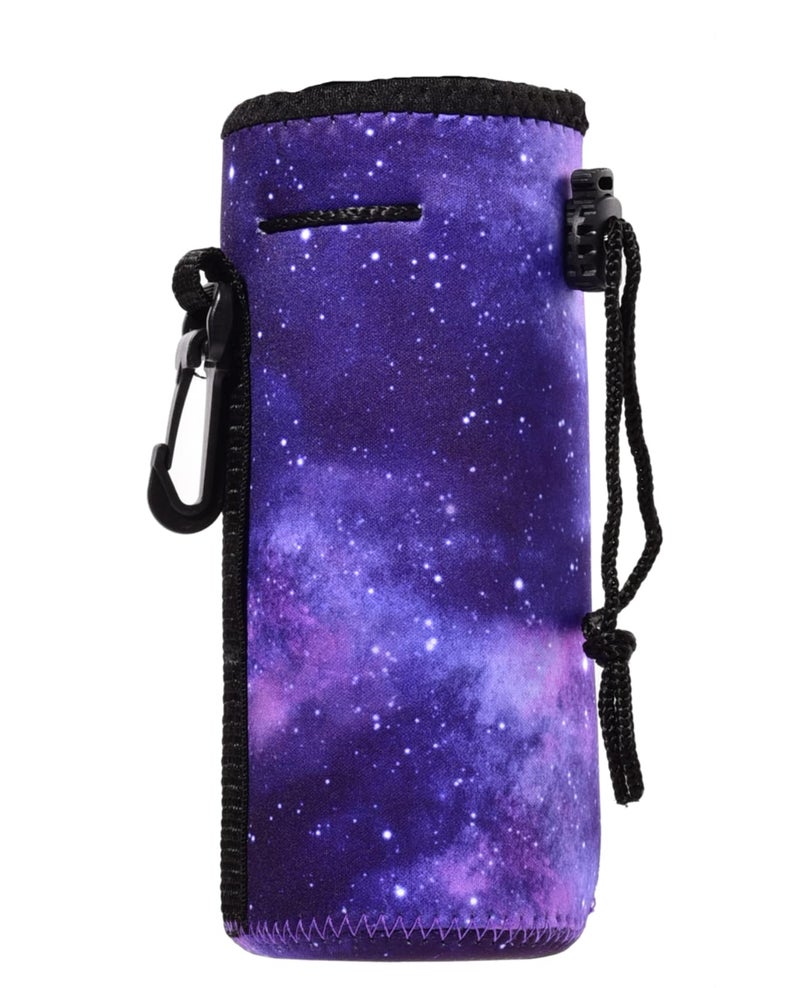 Aleifle Water Bottle Carrier Insulated Neoprene Water Gym Travel Bottle Holder Bag Protector Sleeve Case Pouch Cover 0.6L Or 0.75L Great For Stainless Steel And Plastic Bottles (Star)