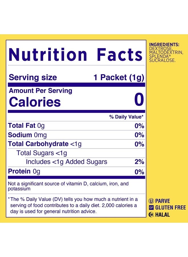 Splenda No Calorie Sweetener Value Pack, 1000 Individual Packets, 2.2 lbs,1000 Count (Pack of 1) - Image 2