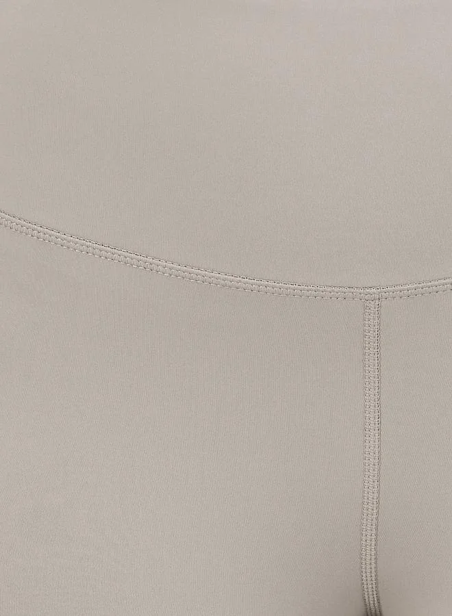 Styli Active Broad Waistband Basic Leggings