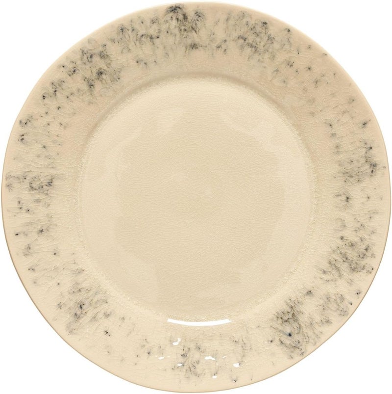 Costa Nova Ceramic Stoneware Dinner Plate  Madeira Collection Cream  Microwave  Dishwasher Safe Dinnerware  Food Safe Glazing  Restaurant Quality Tableware - Image 1
