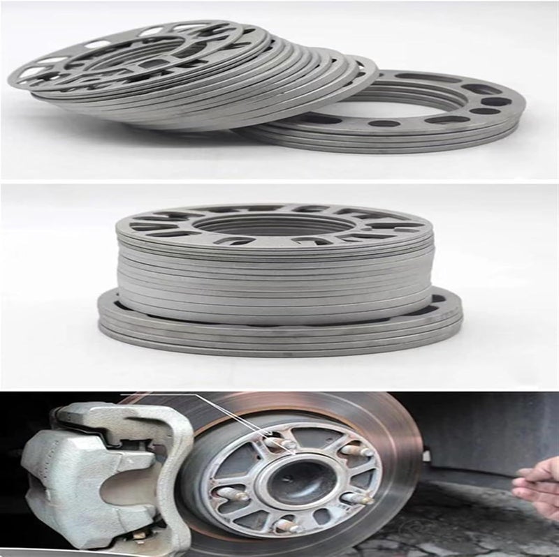Wivplex 2PCS Universal Alloy Aluminum Wheel Spacer Shims - Image 4