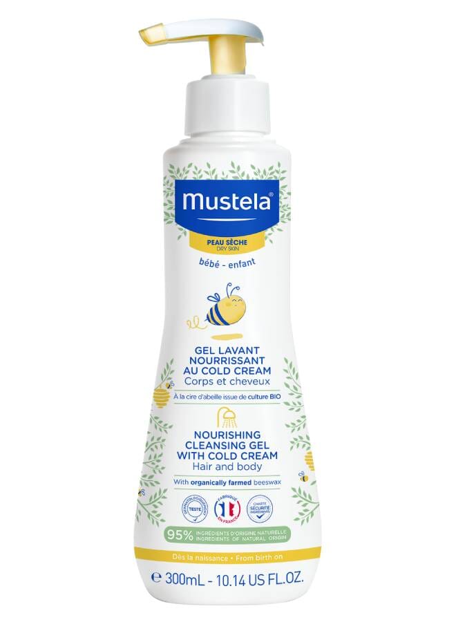 Gentle Cleansing Gel Cleansing Gel For Hair & Body Dry Skin With Organic Beeswax