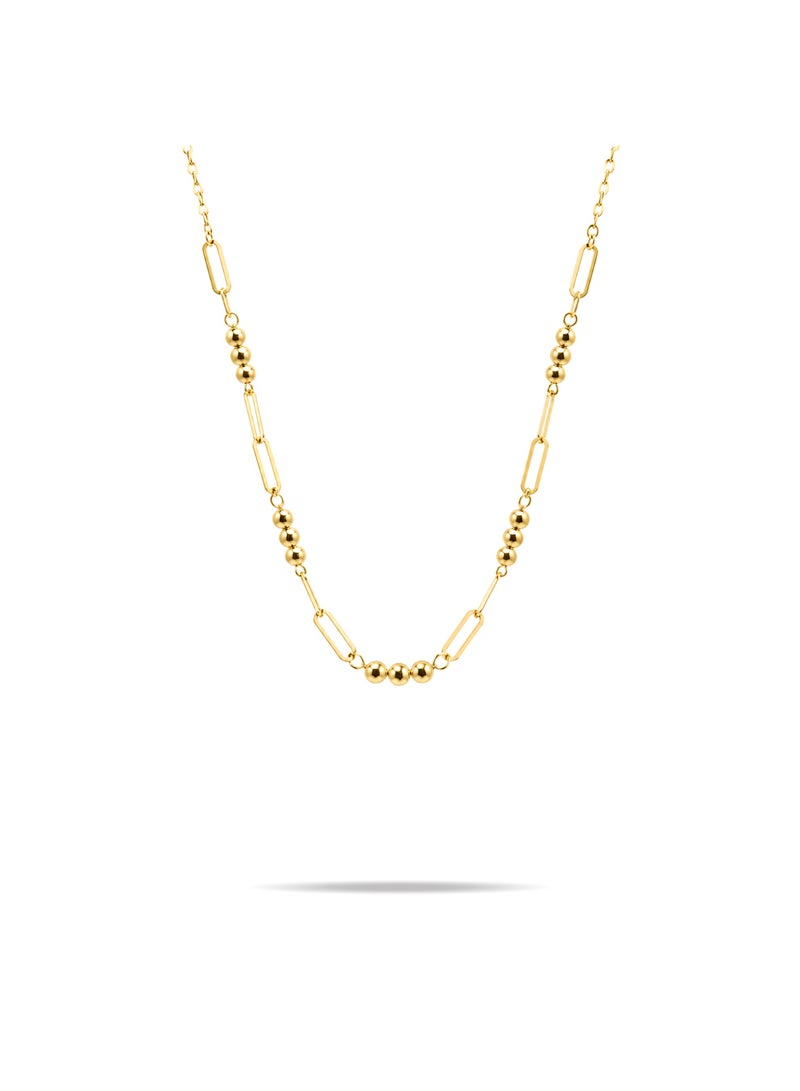 Ruby Art Gold 18K real Gold Necklace for women- 1.29 Grams