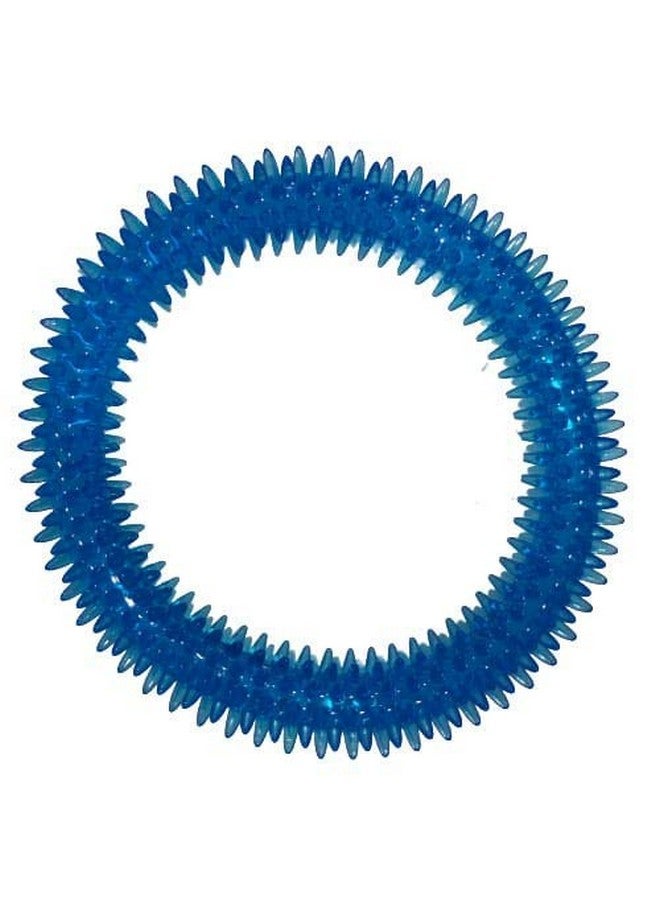 ألعاب مضغ ذات حلقات مطاطية طبيعية ناعمة غير سامة تصدر أصوات صريرية، ألعاب مضغ عدوانية لتنظيف الأسنان أثناء التسنين - Image 5