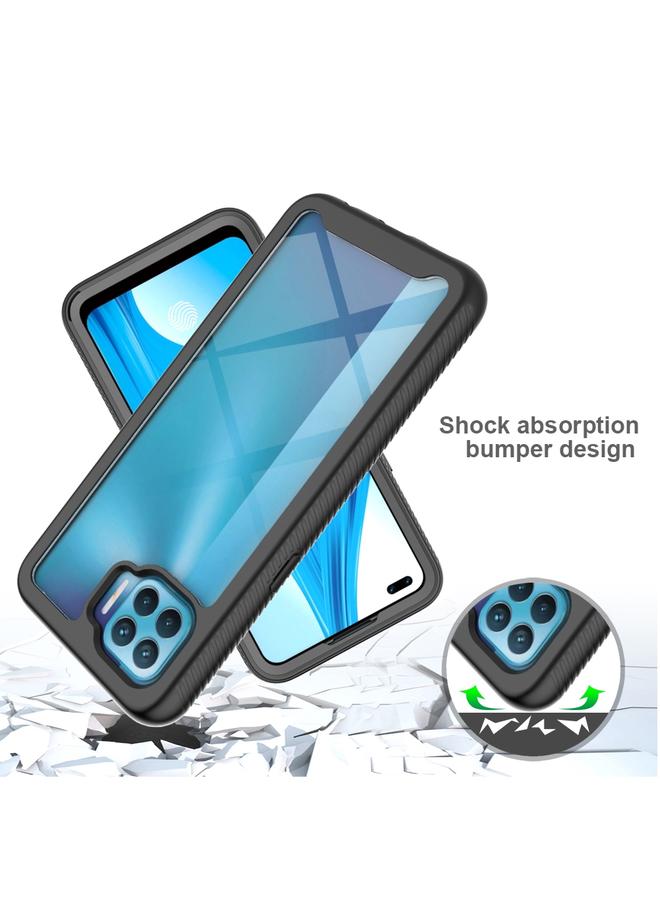 S-TOP Case For OPPO A93 Starry Sky Solid Color Series Shockproof PC + TPU Protective Case - Image 3