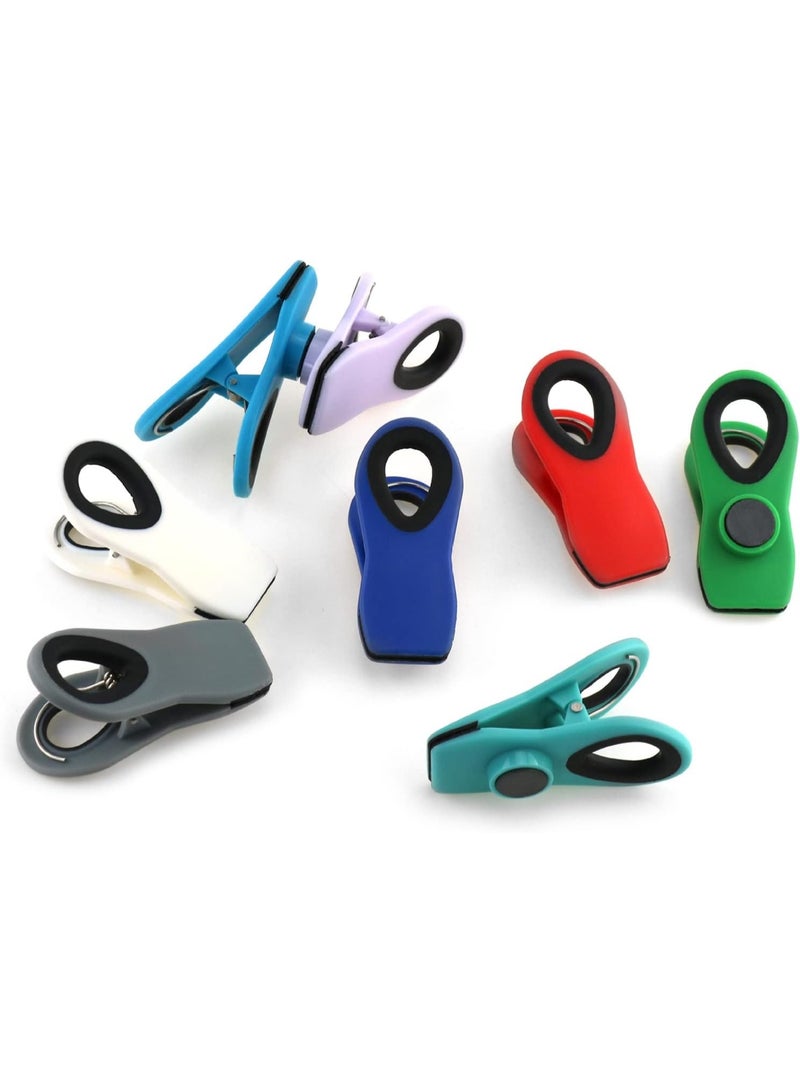 Homera Magnetic Clip Set 3 Heavy Duty Strong Magnet Clips For Bag Sealing Notes Photos Kitchen Fridge Organizer Office Metal Surface Practical Storage Hanging Accessory Easy Use Long Lasting - Image 3