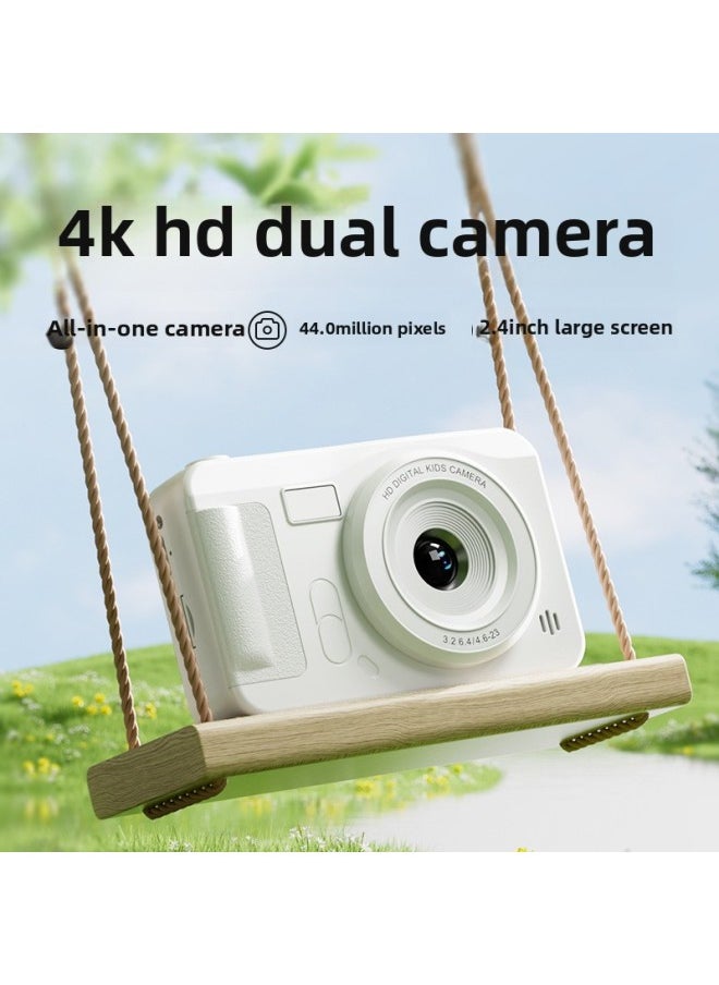 Generic Ccd Camera Student Party Camera Introductory Girls Digital Hd Travel Portable Small Card Camera-Body Color:64g Memory Card  - Image 1