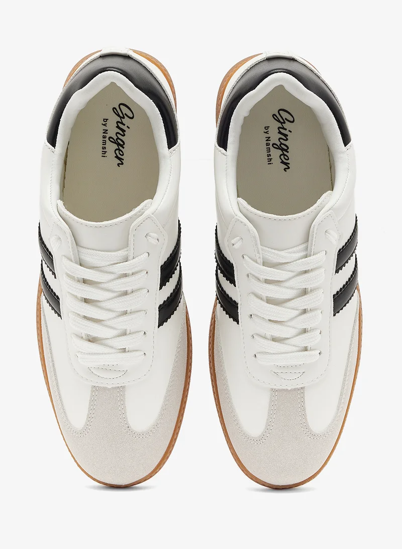 جينجر Retro Court Sneakers