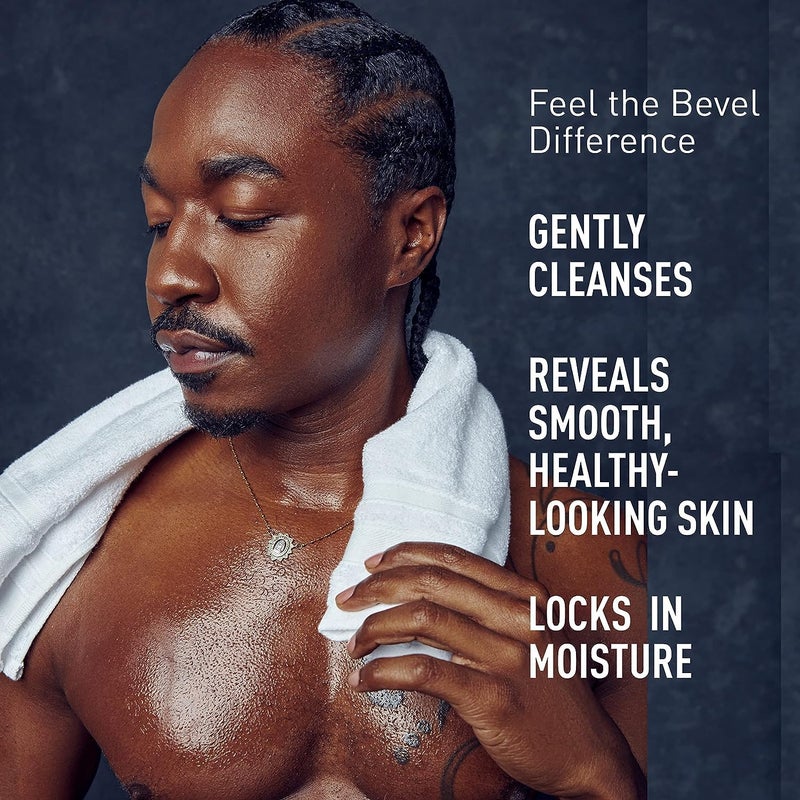 Bevel Moisturizing Body Wash for Men - Supreme Oak Scent with Shea Butter, Vitamin B, and Coconut Oil, 16 Oz (Pack of 2)(Packaging May Vary) - Image 2